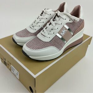 Michael Kors Women's Mabel Trainer Running Sneakers Soft Pink New In Box